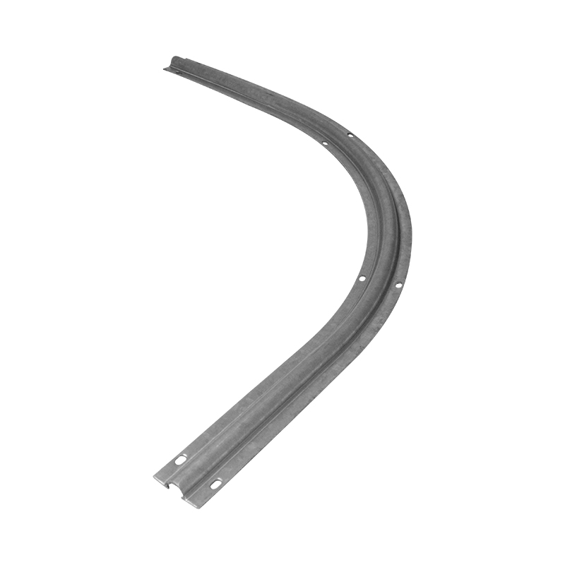 Short Radius 340 Turning Corner Sliding Gate Floor Ground Track R10 Profile Bolt Down Type