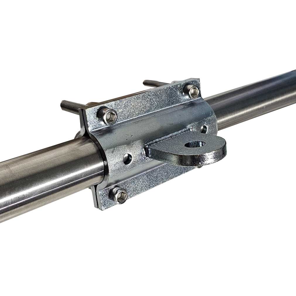 Rural/Farm Gate Adapter Bracket (Round Tube 25mm/32mm OD) Compatible With Raptor Operator Only