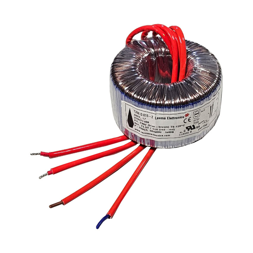 Toroidal Transformer 24V AC for Automatic Gates 260VA (11A) Lauma Elettronica