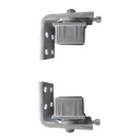 Universal Left/Right Heavy Duty Adjustable Bearing KNOCK IN Aluminum SHS Square Tube 50mm for Swing Gate