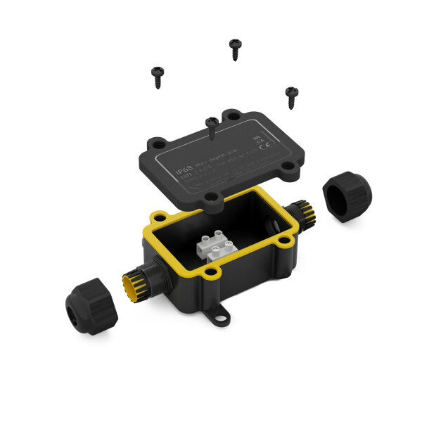 Waterproof/Weatherproof Junction Box J Box IP68 for Joining of cables