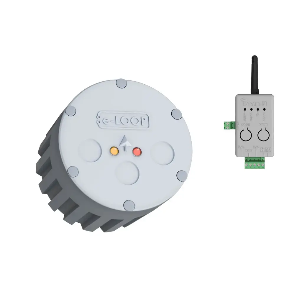 eLoop Flush Mount Commercial WIRELESS Automatic Vehicle Detection Sensor- Automatic Opening (Exit Mode) + Radar (Presence Mode) (Version 4 RePlay attack Prevention + Mobile APP via Bluetooth)