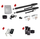 Orion LS Low Voltage 24V Automatic Double Swing Driveway Gate Opener 24 Volt Kit ROBUST Slimline Compact Design for Trade Installers