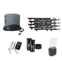 Titan 2410 Electric 24V Low Voltage Automatic Sliding Driveway Gate Opener Kit FAST Heavy Duty POWERFUL Design with Keypad Pin Code