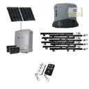 Titan 2410 Solar Powered Automatic Sliding Driveway Gate Opener 24 Volt Kit FAST Heavy Duty POWERFUL Design BASE KIT