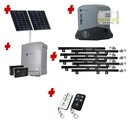 Titan 2410 Solar Powered Automatic Sliding Driveway Gate Opener 24 Volt Kit FAST Heavy Duty POWERFUL Design BASE KIT