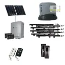 Titan 2410 Solar Powered Automatic Sliding Driveway Gate Opener 24 Volt Kit FAST Heavy Duty POWERFUL Design for Trade Installers