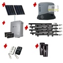 Titan 2410 Solar Powered Automatic Sliding Driveway Gate Opener 24 Volt Kit FAST Heavy Duty POWERFUL Design for Trade Installers