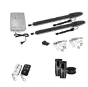 Orion LS Electric 24V Low Voltage Automatic Double Swing Driveway Gate Opener Kit ROBUST Slimline Compact Design for Trade Installers