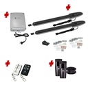 Orion LS Electric 24V Low Voltage Automatic Double Swing Driveway Gate Opener Kit ROBUST Slimline Compact Design for Trade Installers