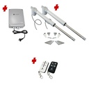 Viper 5 Long Stroke ITALIAN Electric 24V Low Voltage Automatic Double Swing Driveway Gate Opener Kit ROBUST Heavy Duty Design BASE KIT