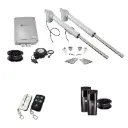 Viper 5 Long Stroke ITALIAN Low Voltage 24V Automatic Double Swing Driveway Gate Opener 24 Volt Kit ROBUST Heavy Duty Design for Trade Installers