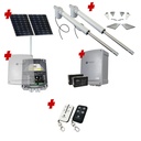 Viper 5 Long Stroke ITALIAN Solar Powered Automatic Double Swing Driveway Gate Opener 24 Volt Kit ROBUST Heavy Duty Design BASE KIT