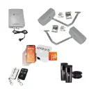Remootio RAPTOR Extra Heavy Duty ITALIAN Electric 24V Low Voltage Automatic Double Swing Driveway Gate Opener Kit ROBUST Heavy Duty Design