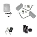 RAPTOR Extra Heavy Duty ITALIAN Electric 24V Low Voltage Automatic Double Swing Driveway Gate Opener Kit ROBUST Heavy Duty Design for Trade Installers