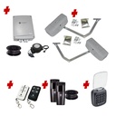 RAPTOR Extra Heavy Duty ITALIAN Low Voltage 24V Automatic Double Swing Driveway Gate Opener 24 Volt Kit ROBUST Heavy Duty Design with Keypad Pin Code