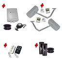 RAPTOR Extra Heavy Duty ITALIAN Low Voltage 24V Automatic Double Swing Driveway Gate Opener 24 Volt Kit ROBUST Heavy Duty Design for Trade Installers