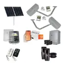 Remootio RAPTOR Extra Heavy Duty ITALIAN Solar Powered Automatic Double Swing Driveway Gate Opener 24 Volt Kit ROBUST Heavy Duty Design