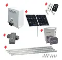 Super Duty COMMERCIAL GRADE Automatic Sliding Gate With BKV1500 Solar Powered Sliding Gate Motor Kit (1500KG/20M MAX)