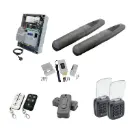 Double Swing Gate Automation Access Pro Kit Super Duty Linear Actuator with Limit Stops and Encoder Made in Italy