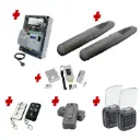 Double Swing Gate Automation Access Pro Kit Super Duty Linear Actuator with Limit Stops and Encoder Made in Italy