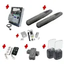 Double Swing Gate Automation Access Pro Kit Super Duty Linear Actuator with Limit Stops and Encoder Made in Italy