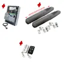 Double Swing Gate Automation Base Kit Super Duty Linear Actuator with Limit Stops and Encoder Made in Italy 