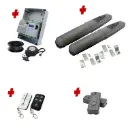 Double Swing Gate Automation Installer and Trade Kit Super Duty Linear Actuator with Limit Stops and Encoder Made in Italy