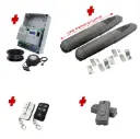 Double Swing Gate Automation Installer and Trade Kit Super Duty Linear Actuator with Limit Stops and Encoder Made in Italy