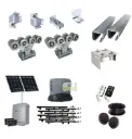 Complete Automatic Heavy Duty Cantilever System With Titan Solar Powered Sliding Gate Motor Kit (Heavy Duty)