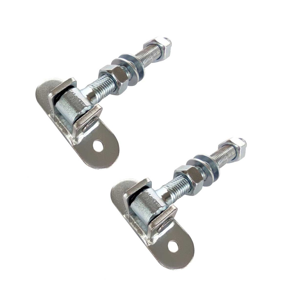 Pair Of Adjustable Swing Gate Hinge (Bolt Through Type) (Dacromet Zinc Coated)