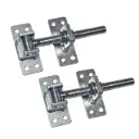 Pair of Adjustable 180 Degree Swing Gate Hinge (Vertical Rail Type)