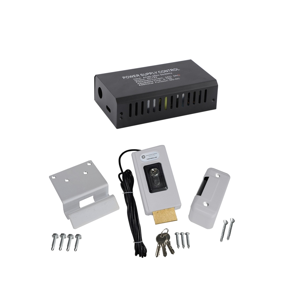 Electric lock and Access Control Power Supply Combo