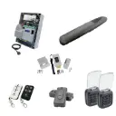 Single Swing Gate Automation Access Pro Kit Super Duty Linear Actuator 800KG with Limit Stops and Encoder Made in Italy