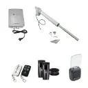 Viper 5 Long Stroke ITALIAN Electric 24V Low Voltage Automatic Swing Driveway Gate Opener Kit ROBUST Heavy Duty Design with Keypad Pin Code
