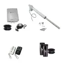 Viper 5 Long Stroke ITALIAN Low Voltage 24V Automatic Swing Driveway Gate Opener 24 Volt Kit ROBUST Heavy Duty Design for Trade Installers