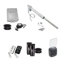 Viper 5 Long Stroke ITALIAN Low Voltage 24V Automatic Swing Driveway Gate Opener 24 Volt Kit ROBUST Heavy Duty Design with Keypad Pin Code