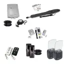 Orion LS Low Voltage 24V Automatic Swing Driveway Gate Opener 24 Volt Kit Slimline Compact Design with TWO Keypads Entry Exit