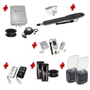 Orion LS Low Voltage 24V Automatic Swing Driveway Gate Opener 24 Volt Kit Slimline Compact Design with TWO Keypads Entry Exit