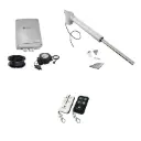 Viper 5 Long Stroke ITALIAN Low Voltage 24V Automatic Swing Driveway Gate Opener 24 Volt Kit ROBUST Heavy Duty Design BASE KIT