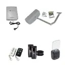 RAPTOR Extra Heavy Duty ITALIAN Electric 24V Low Voltage Automatic Swing Driveway Gate Opener Kit ROBUST Heavy Duty Design with Keypad Pin Code