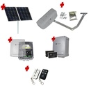 RAPTOR Extra Heavy Duty ITALIAN Solar Powered Automatic Swing Driveway Gate Opener 24 Volt Kit ROBUST Heavy Duty Design BASE KIT