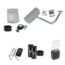 RAPTOR Extra Heavy Duty ITALIAN Low Voltage 24V Automatic Swing Driveway Gate Opener 24 Volt Kit ROBUST Heavy Duty Design with Keypad Pin Code