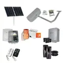 Remootio RAPTOR Extra Heavy Duty ITALIAN Solar Powered Automatic Swing Driveway Gate Opener 24 Volt Kit ROBUST Heavy Duty Design