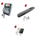 Single Swing Gate Automation Base Kit Super Duty Linear Actuator with Limit Stops and Encoder Made in Italy