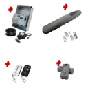 Single Swing Gate Automation Installer and Trade Kit Super Duty Linear Actuator with Limit Stops and Encoder Made in Italy