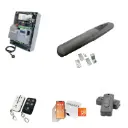 Single Swing Gate Automation Remootio Kit Super Duty Linear Actuator with Limit Stops and Encoder Made in Italy