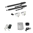 Orion LS Low Voltage 24V Automatic Double Swing Driveway Gate Opener 24 Volt Kit ROBUST Slimline Compact Design BASE KIT