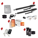Remootio Orion LS Low Voltage 24V Automatic Double Swing Driveway Gate Opener 24 Volt Kit ROBUST Slimline Compact Design