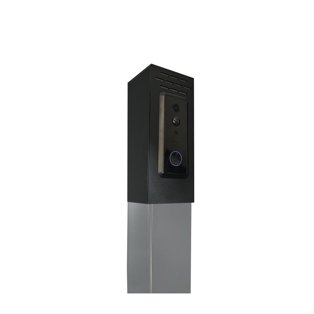 Australian Made 4G Video Intercom (Post Top Mount) with Dual Release for Automatic Gate Release 1080P, Motion Detection, In-Built Storage, Auto Telstra/Optus Switching